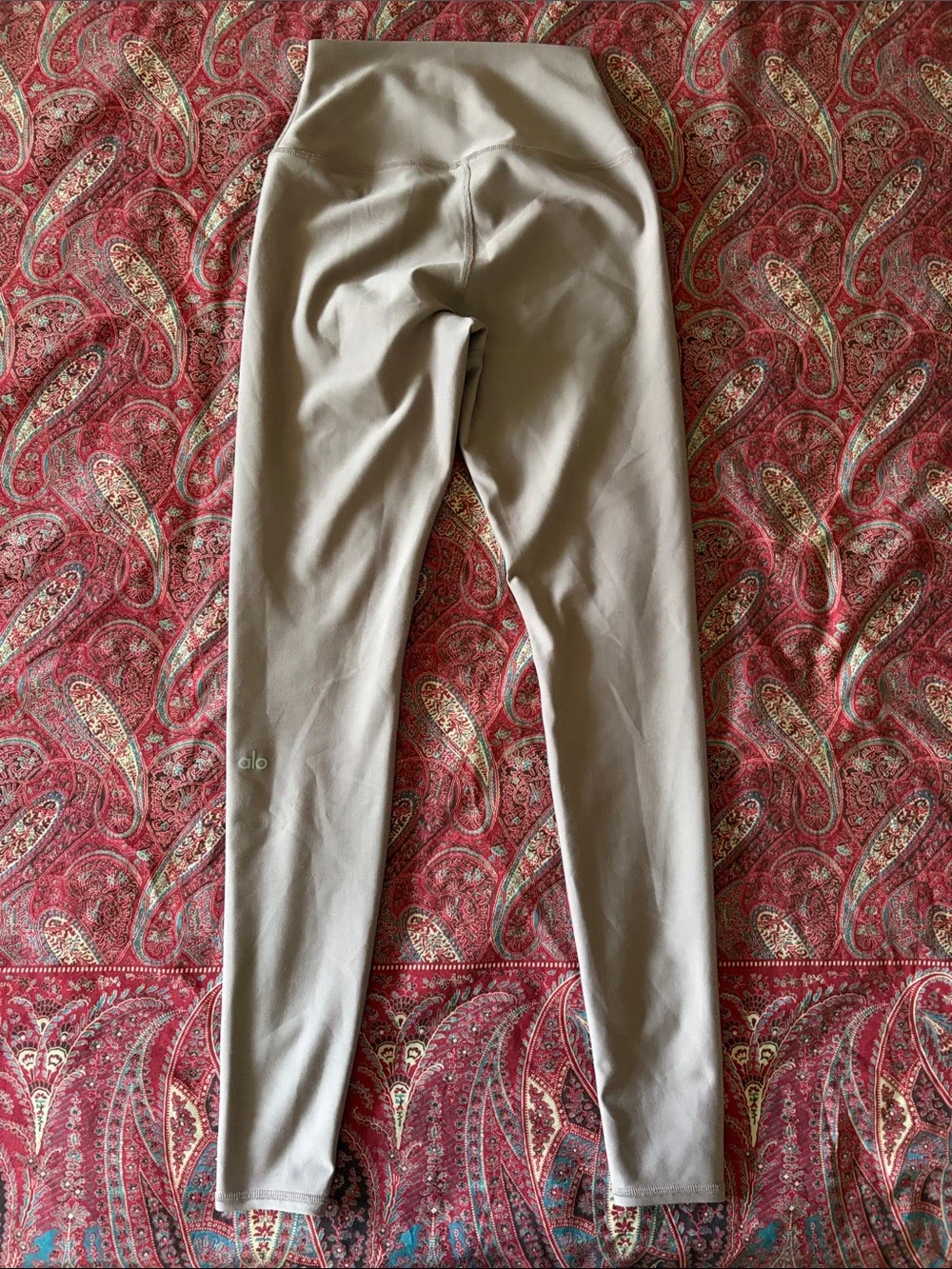 ALO Yoga womens' Leggings in Pale Crepe Rose